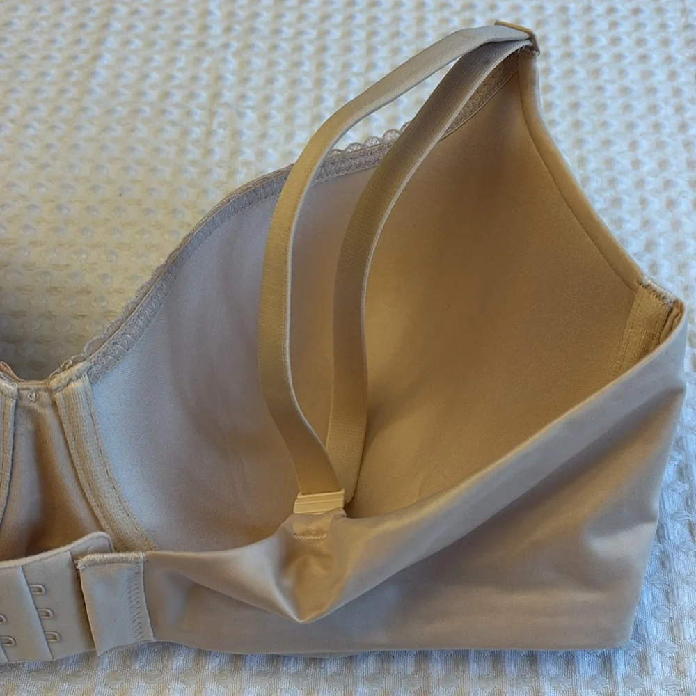 NEW! $50 VICTORIA’S SECRET 38DD(E) Lightly Lined Demi Bra BEIGE Padded Underwire - Picture 14 of 15